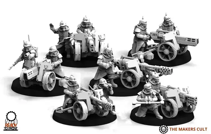 Valour Korps - Heavy Weapons Set 3