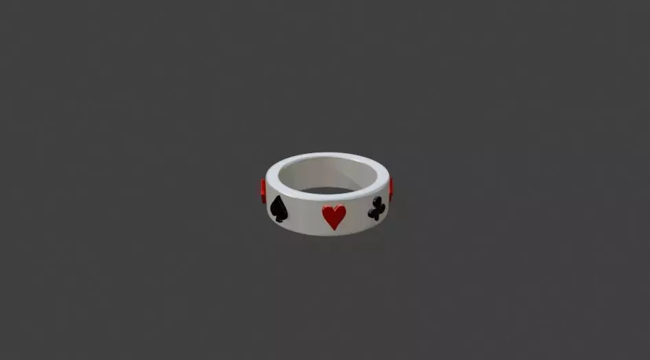 Ring Card 3D print model_0