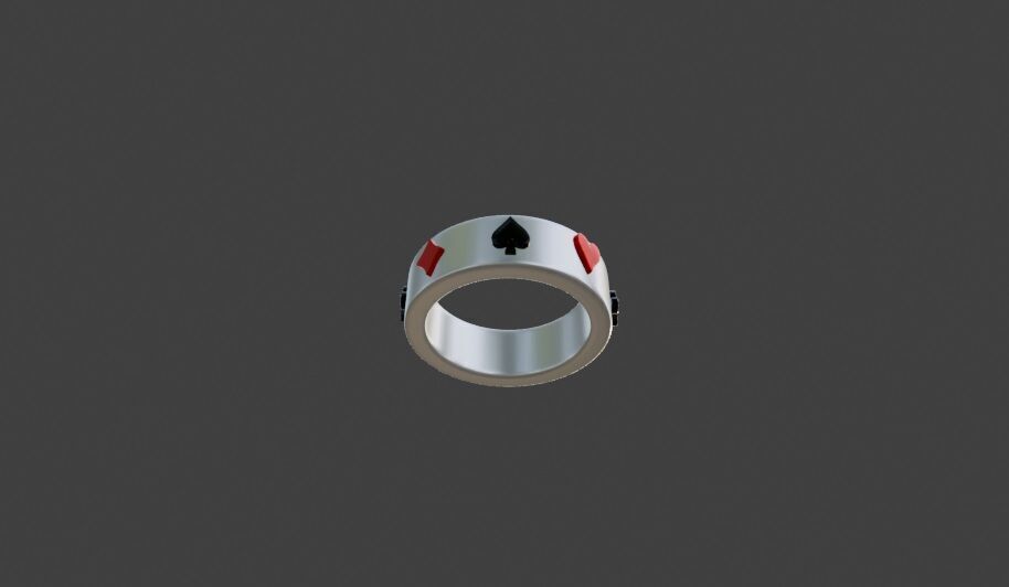 Ring Card 3D print model_1