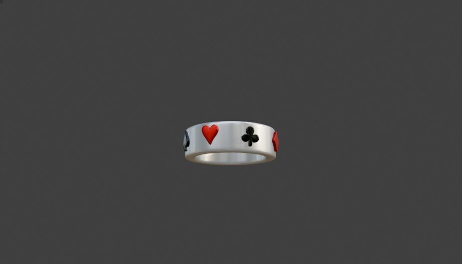 Ring Card 3D print model_2