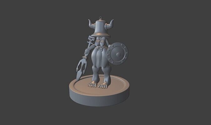 Nozooki demon Girl 3D print model