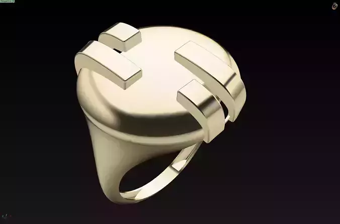 Light Nostone Ring 3d Print Ready