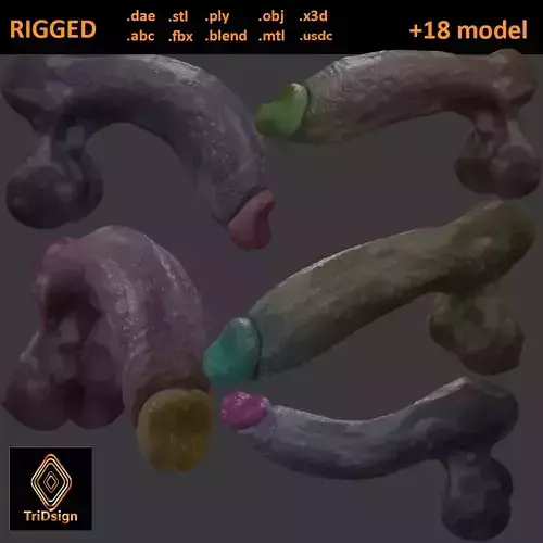Grogash Demon Penis Highpoly