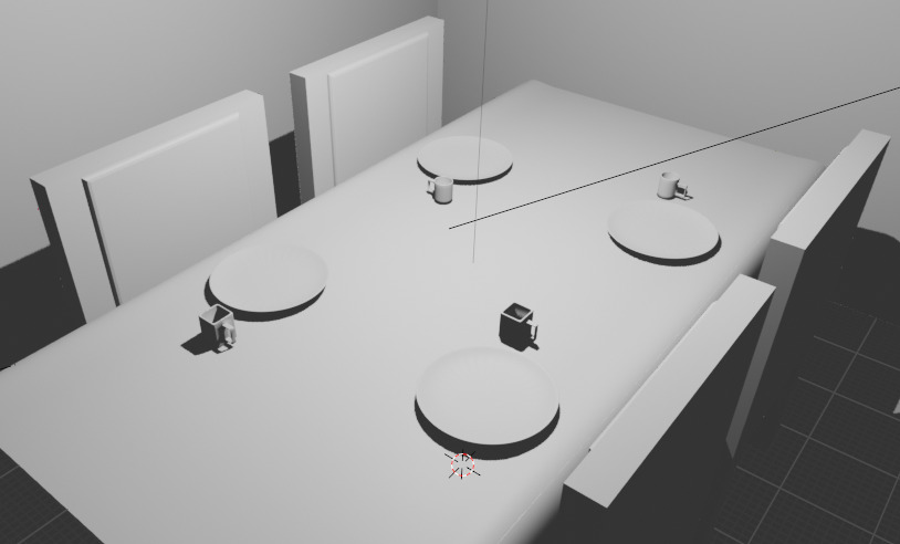 Entire 3D Dining Room Model 3D model_1