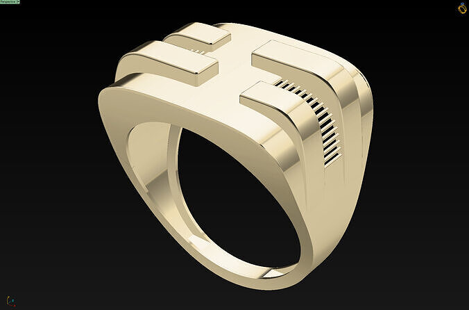 Light Nostone Ring 3d Print Ready 3D print model