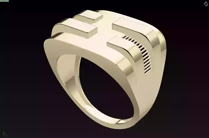 Light Nostone Ring 3d Print Ready