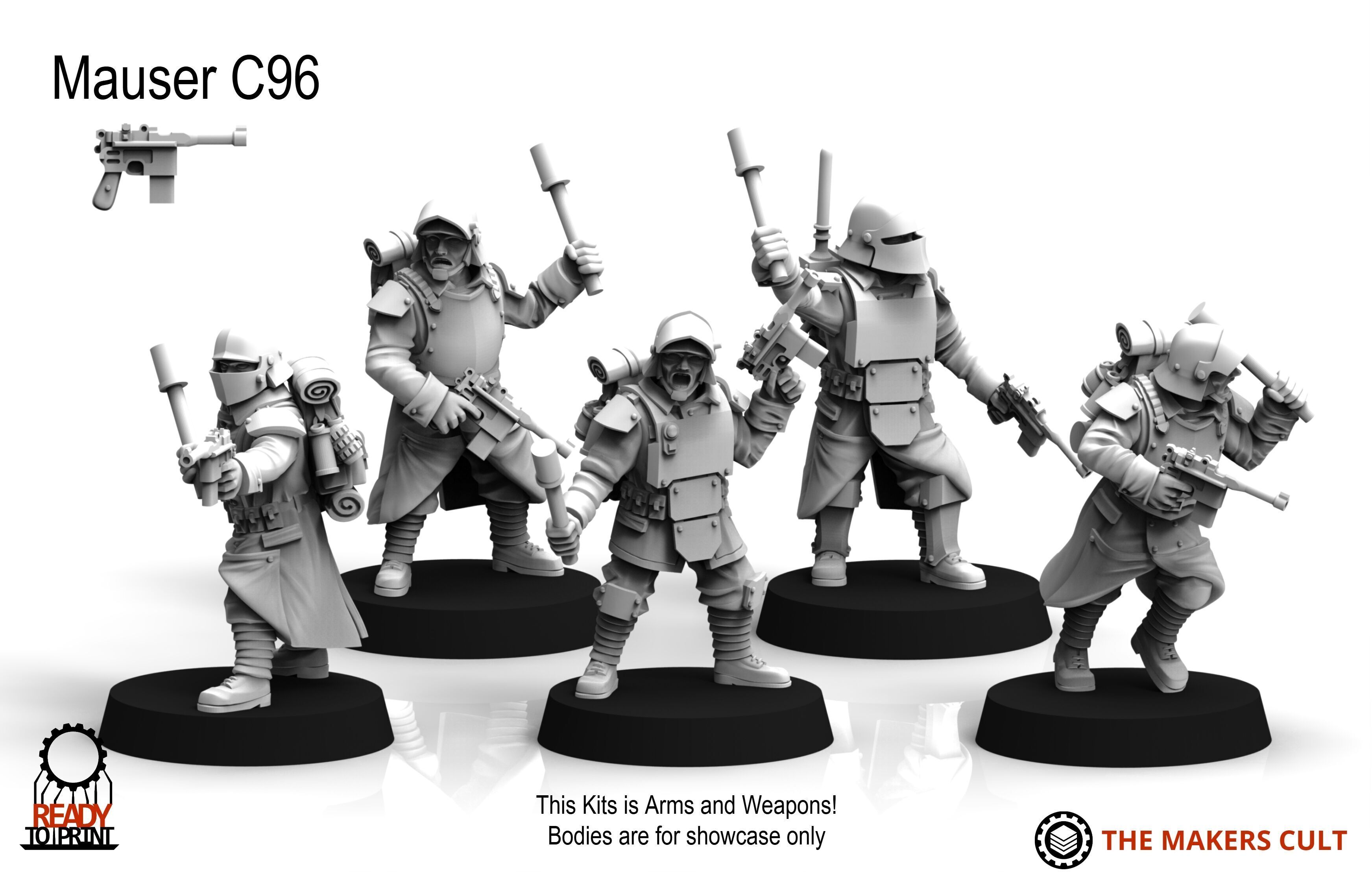 Misc - Trench Crusade Arms 2 3D print model_6