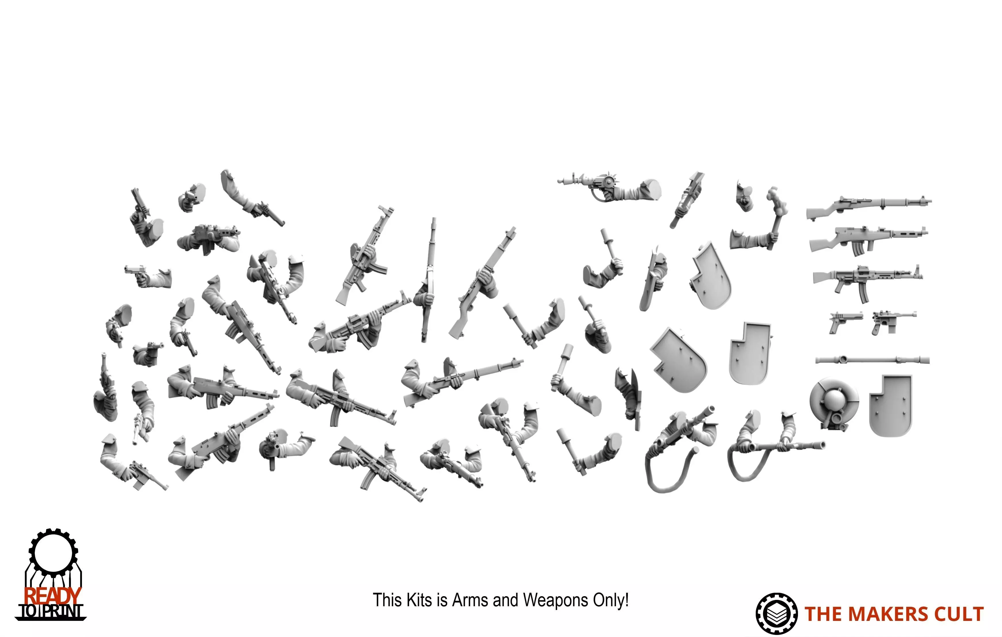 Misc - Trench Crusade Arms 2 3D print model_0