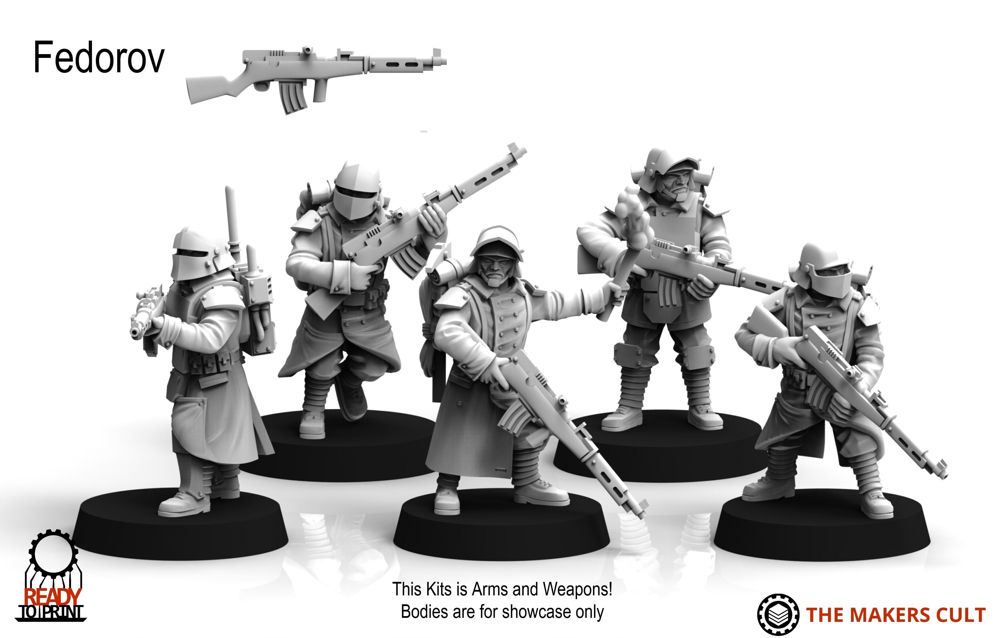 Misc - Trench Crusade Arms 2 3D print model_7