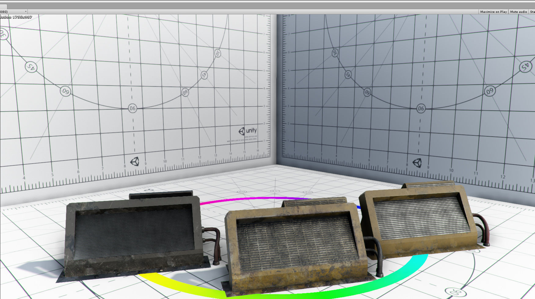 Abandoned Base Level Design Props Low-poly 3D model_17