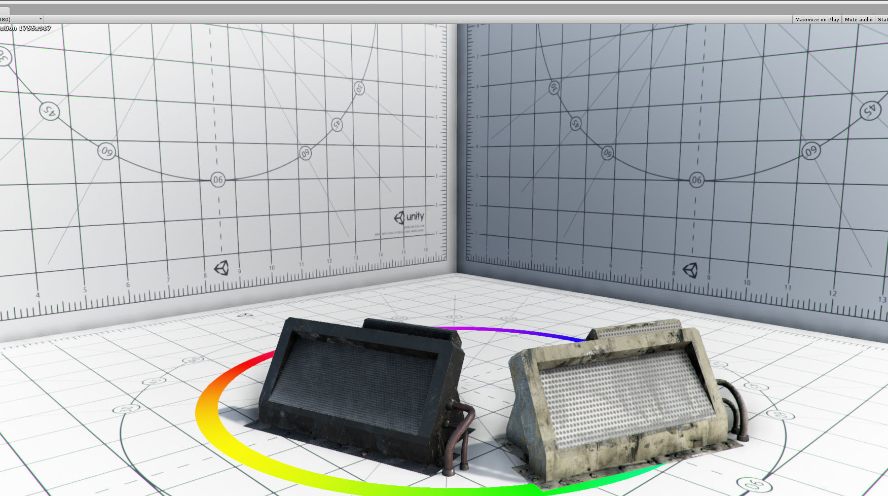 Abandoned Base Level Design Props Low-poly 3D model_15