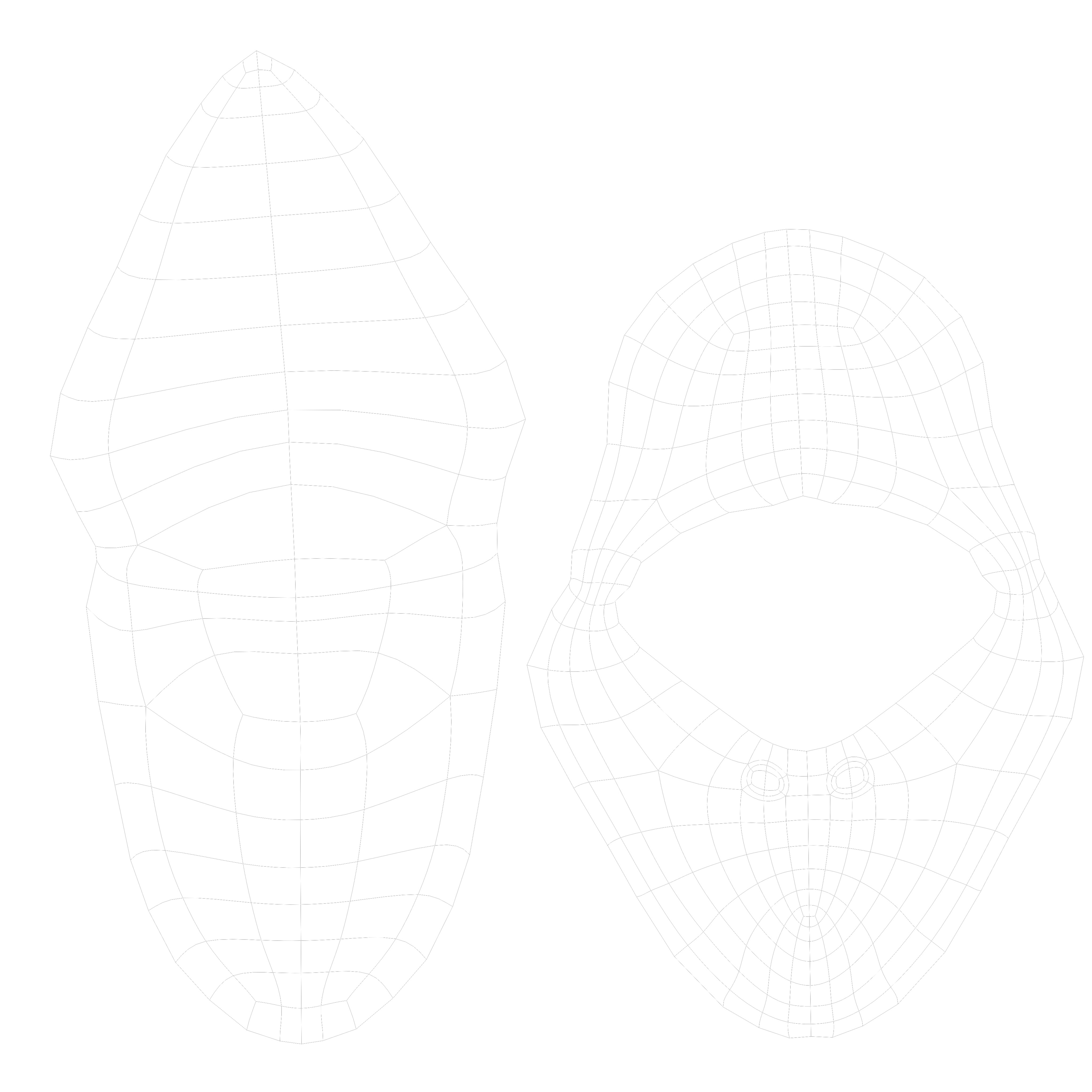 Stylized Cartoon Chicken Character 3D model_7