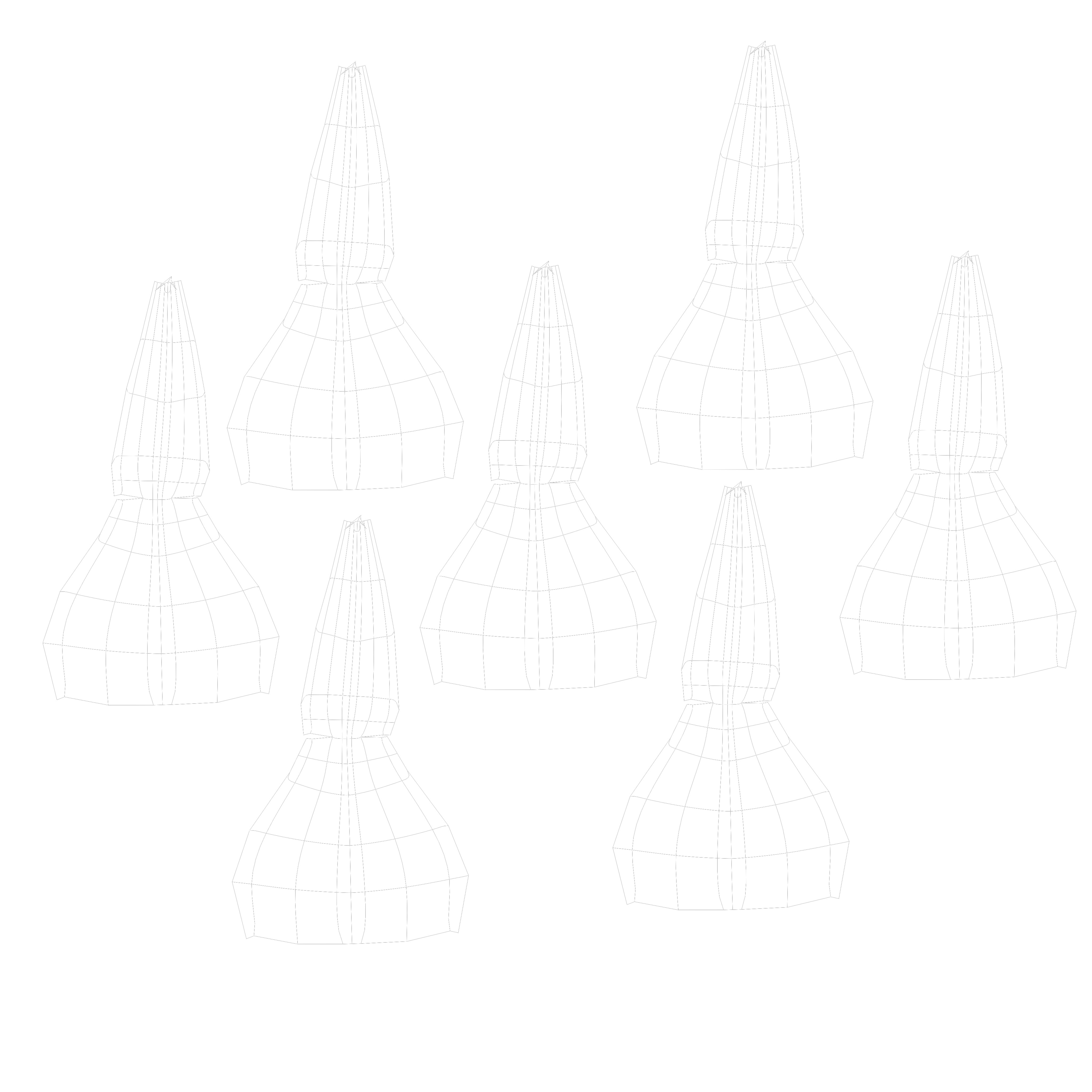 Stylized Cartoon Chicken Character 3D model_17