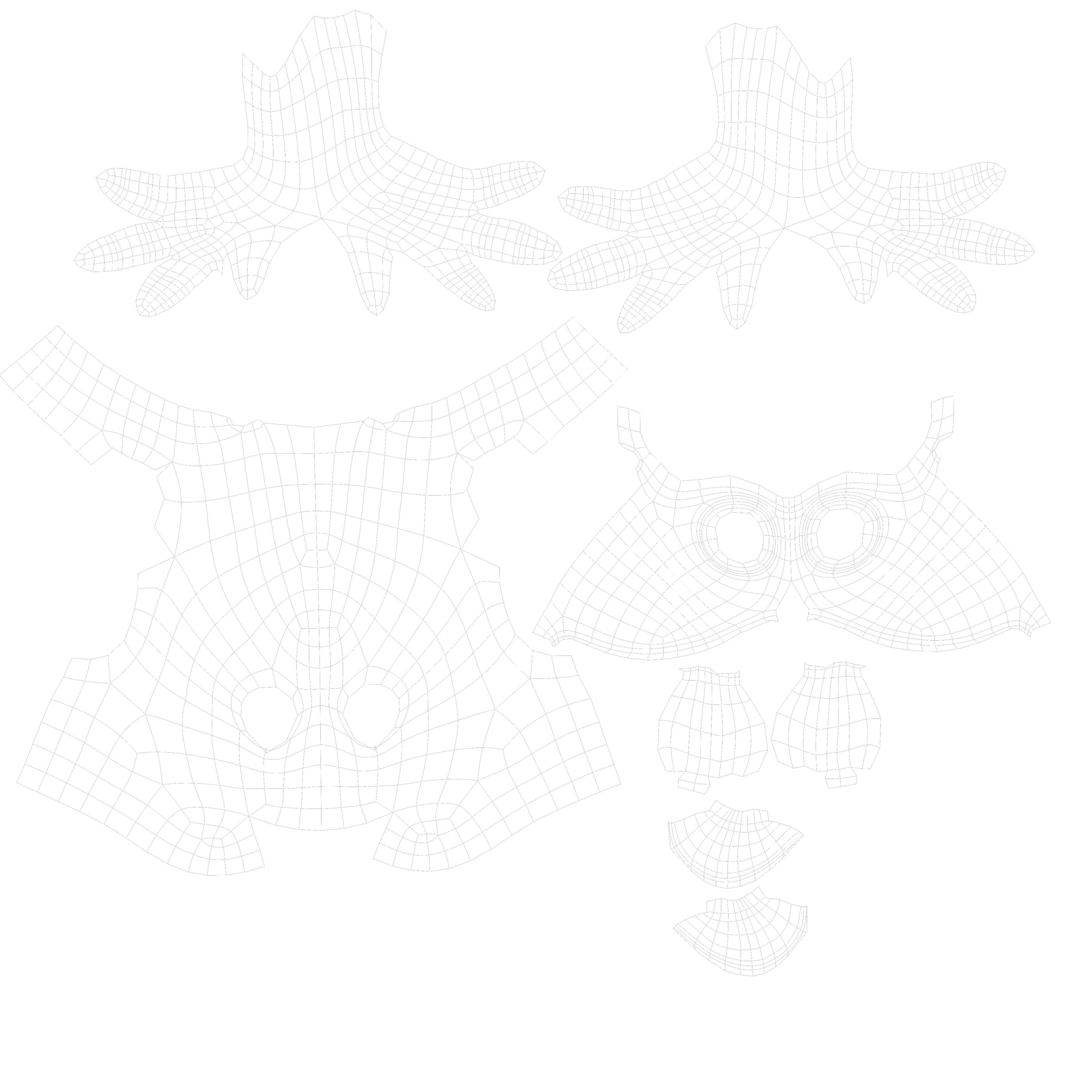 Stylized Cartoon Chicken Character 3D model_3