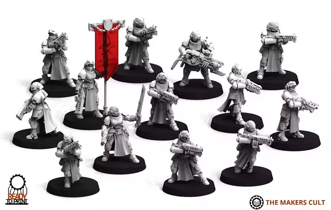 Daughters of War - Warrior Infantry