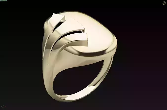 Light Nostone Ring 3d Print Ready