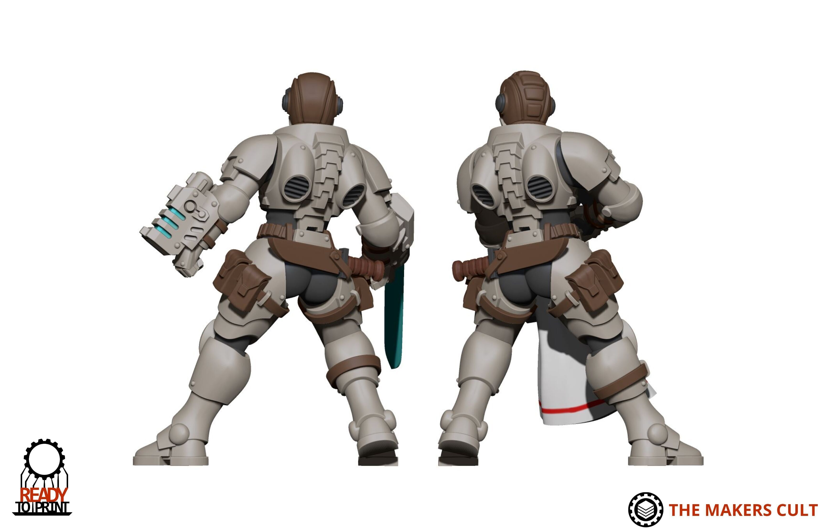 Daughters of War - Tactical Infantry 3D print model_3