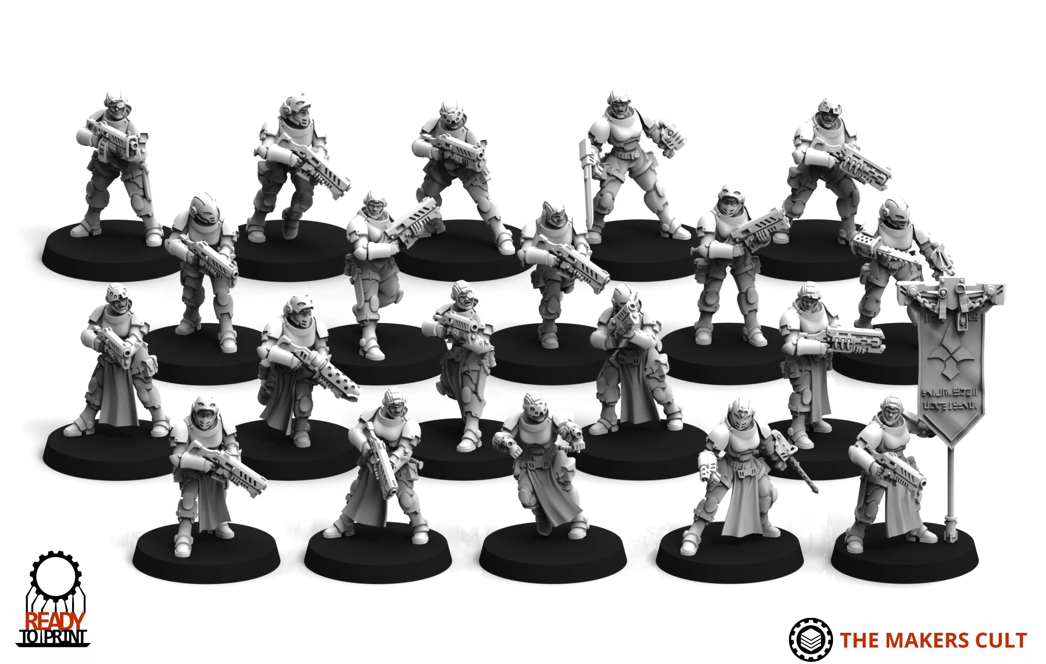 Daughters of War - Tactical Infantry 3D print model_0