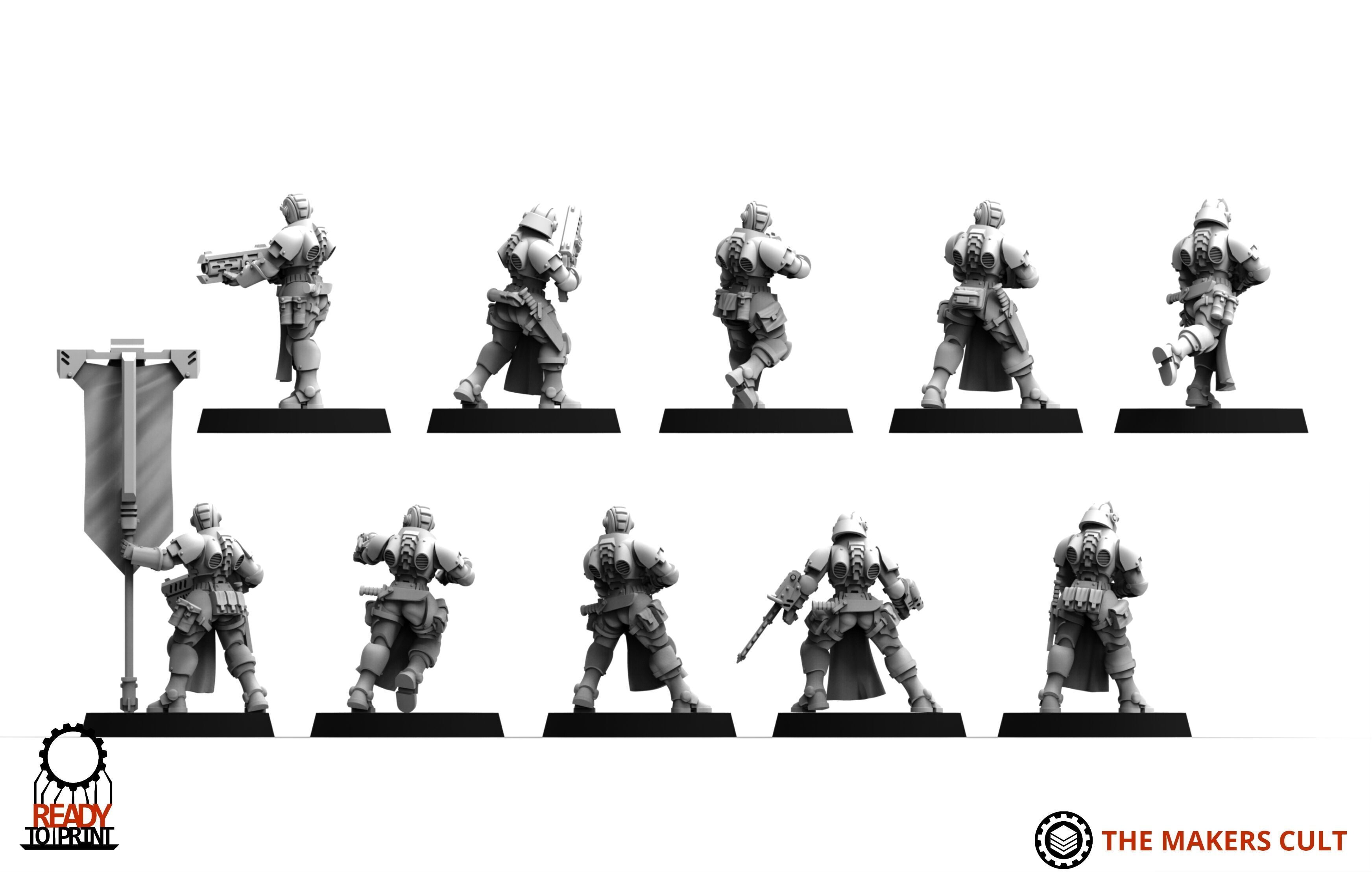 Daughters of War - Tactical Infantry 3D print model_7