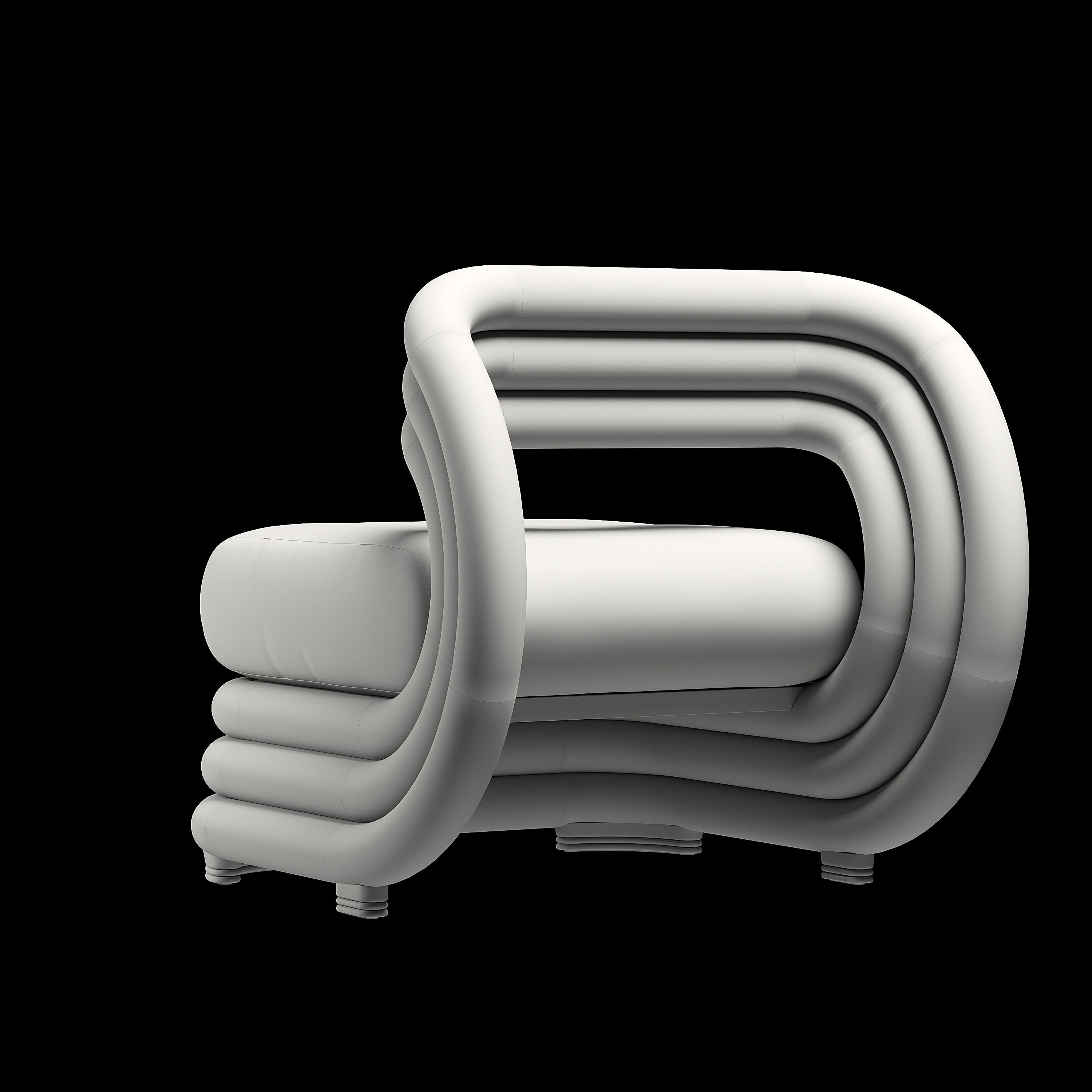 Moruna C Chair by Don Tanani 3D model_17