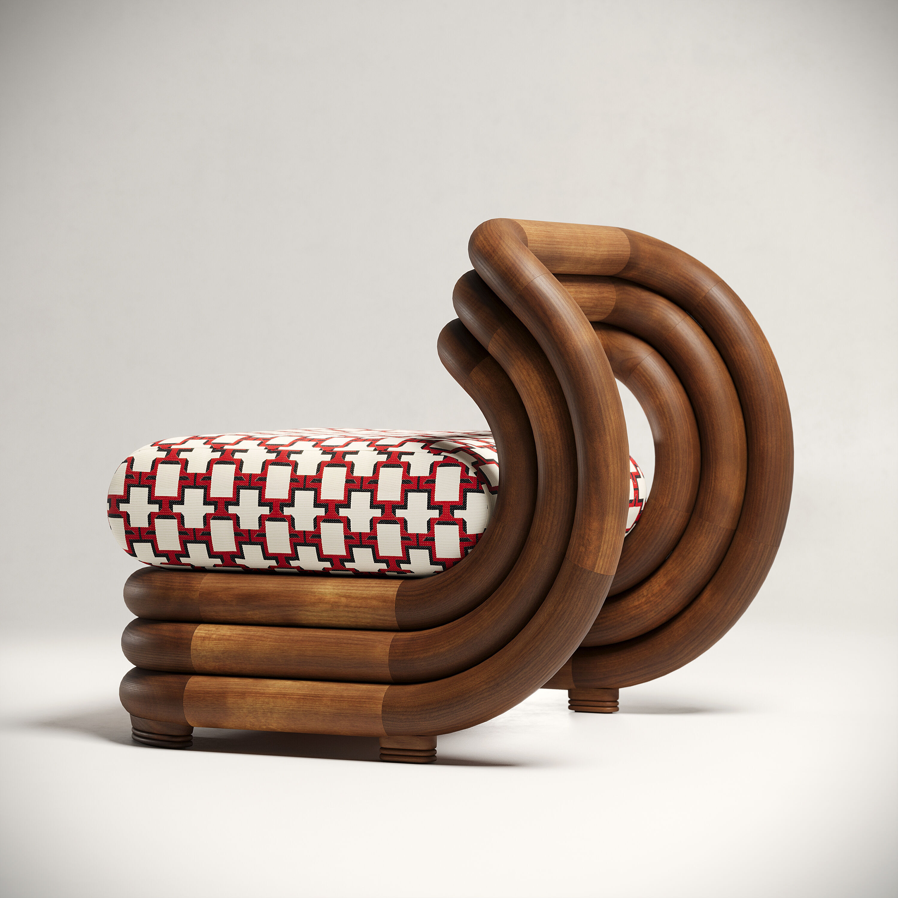 Moruna C Chair by Don Tanani 3D model_6