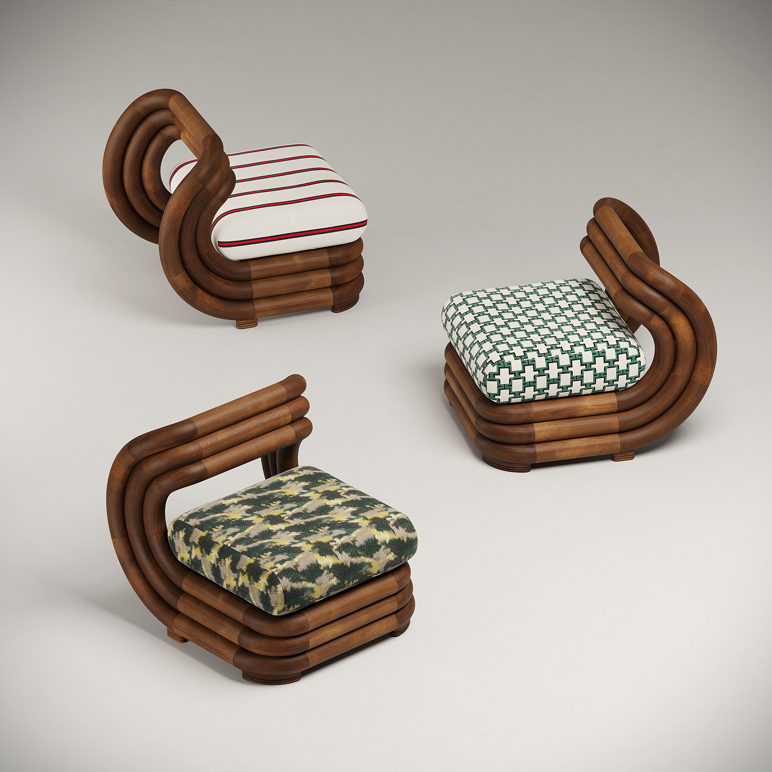 Moruna C Chair by Don Tanani 3D model_9