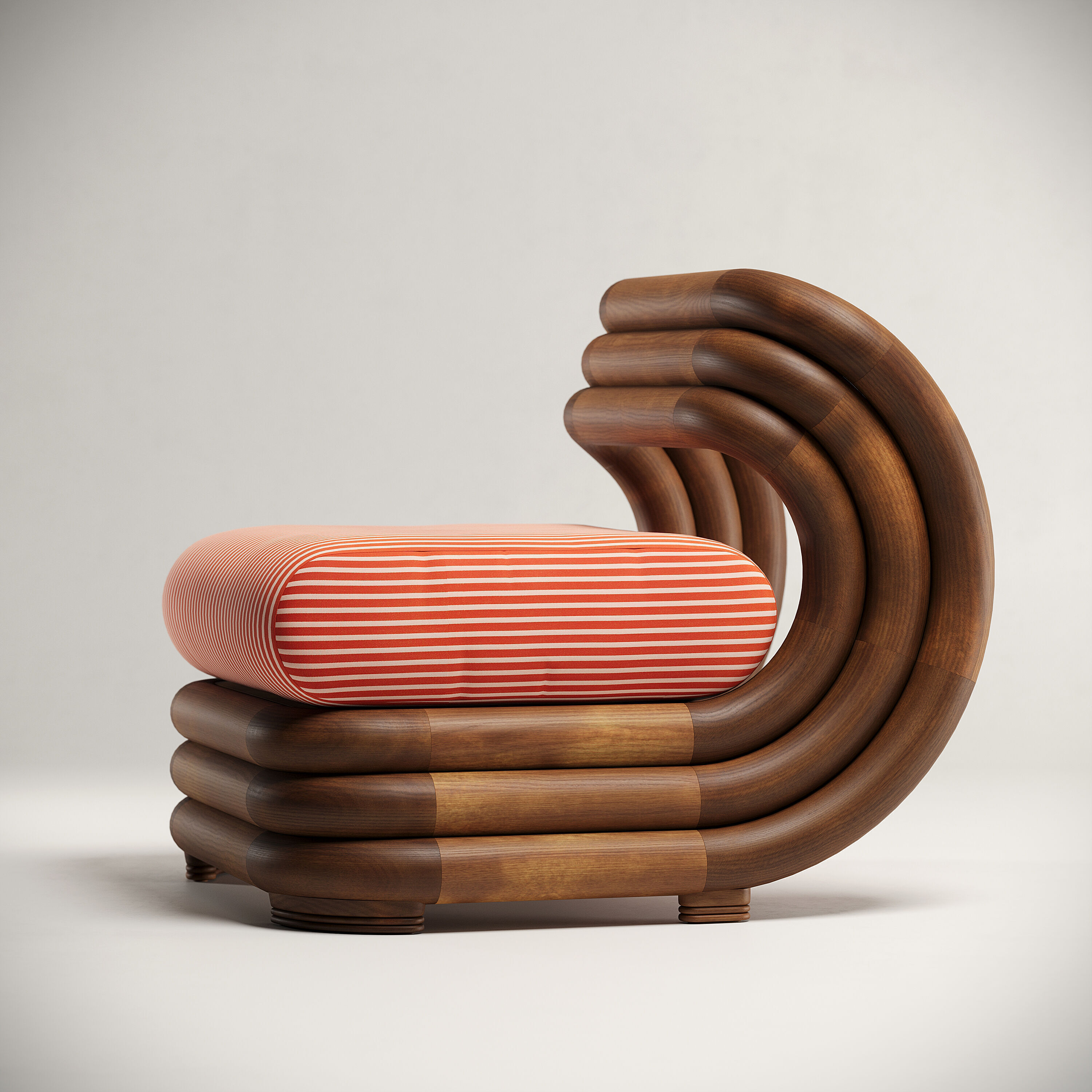 Moruna C Chair by Don Tanani 3D model_1