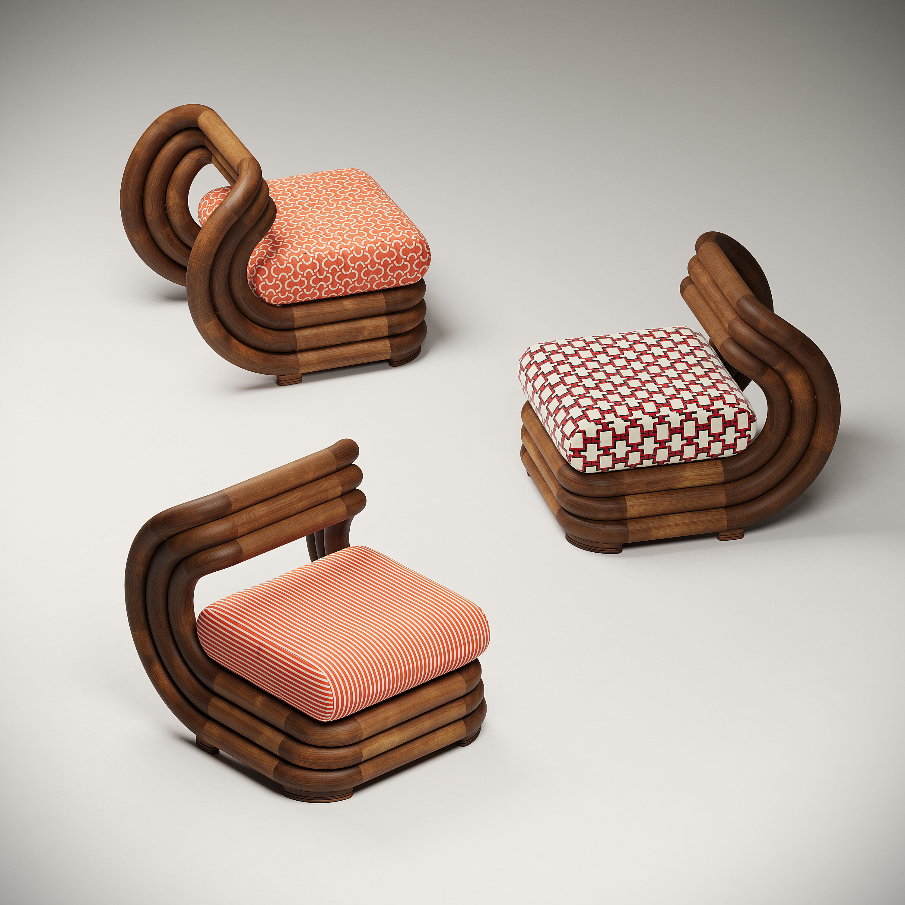 Moruna C Chair by Don Tanani 3D model_11