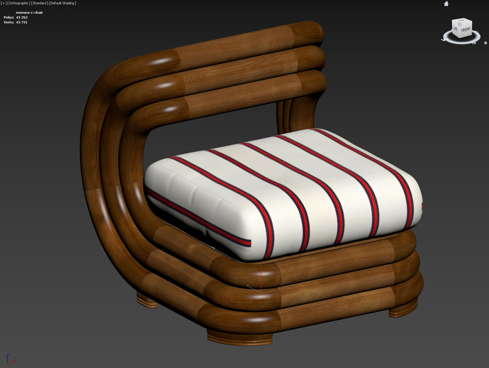 Moruna C Chair by Don Tanani 3D model_20
