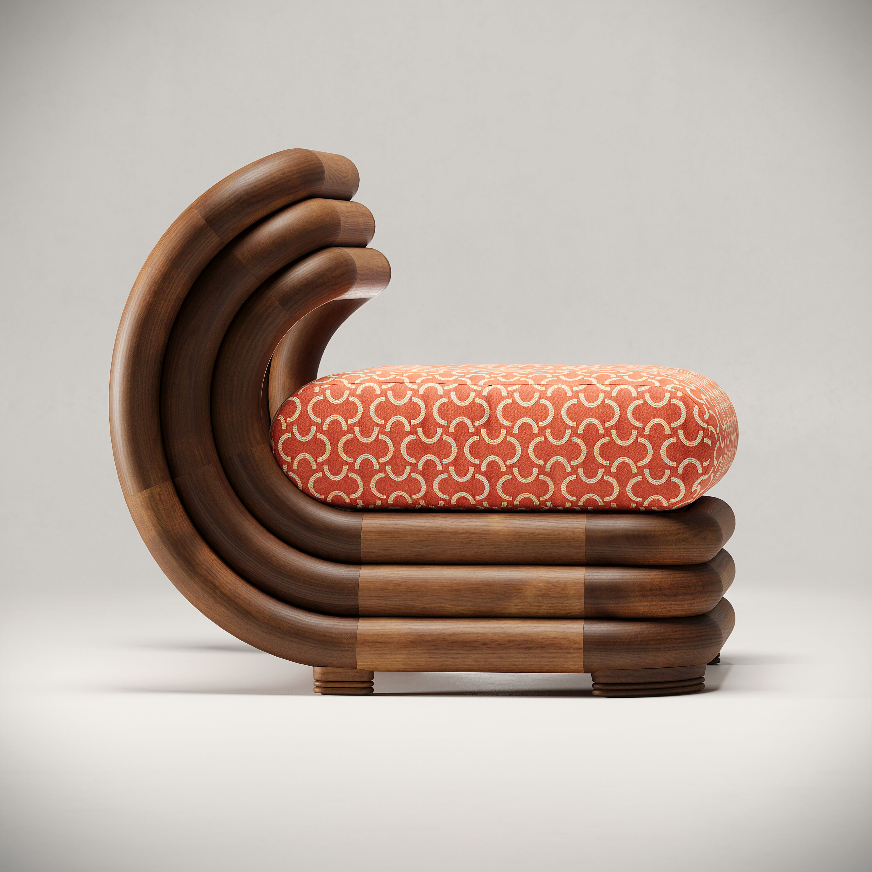 Moruna C Chair by Don Tanani 3D model_7