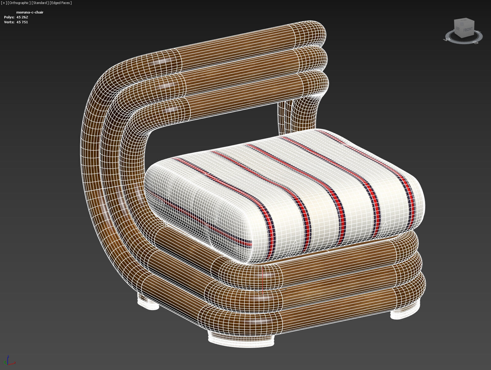 Moruna C Chair by Don Tanani 3D model_21