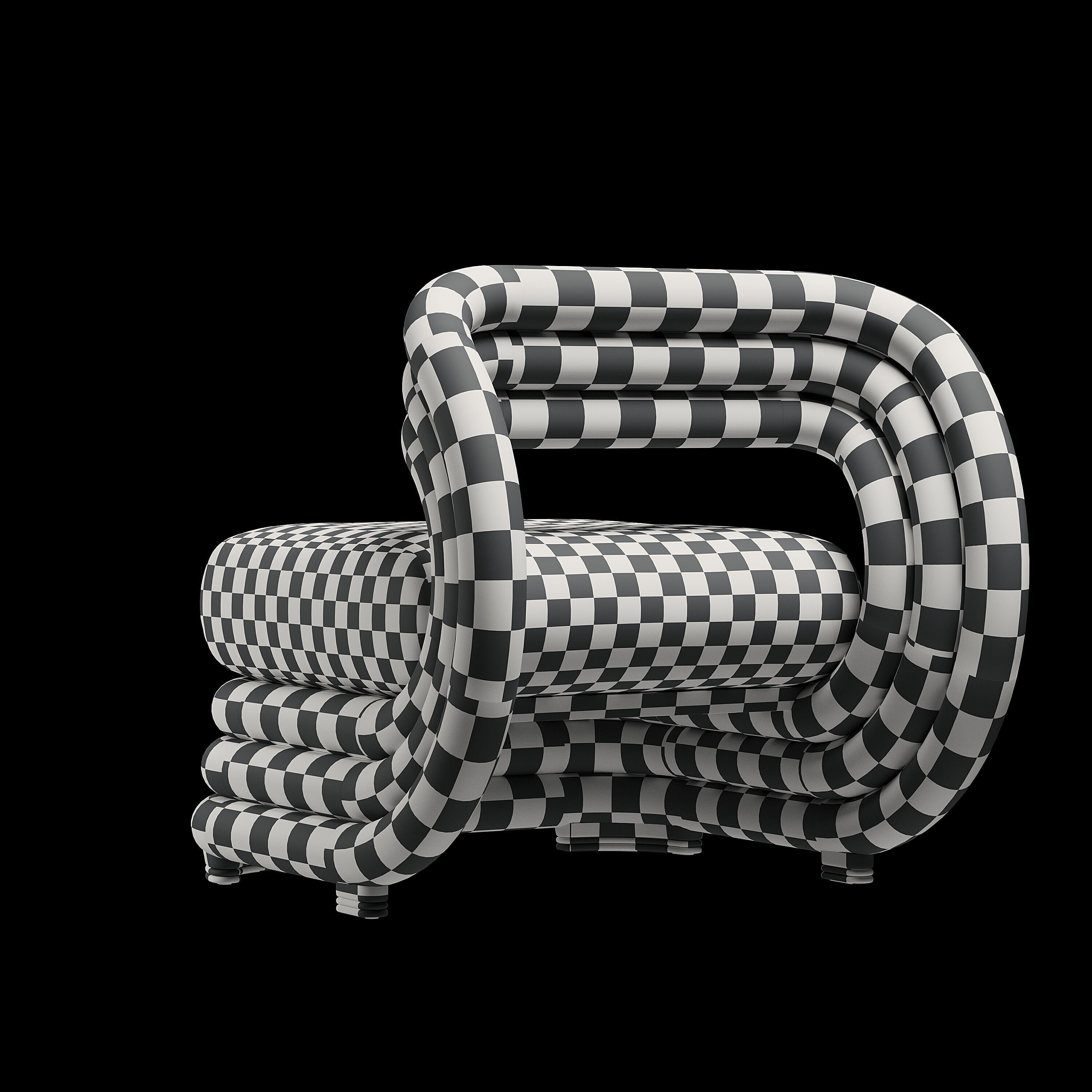 Moruna C Chair by Don Tanani 3D model_19