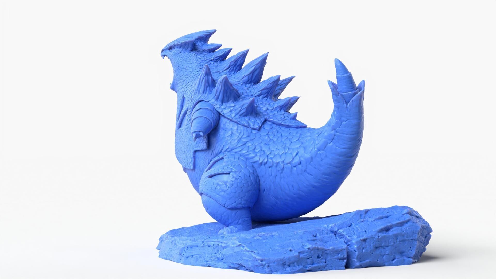 Tyranitar Pokemon Fanart 3D print model_4