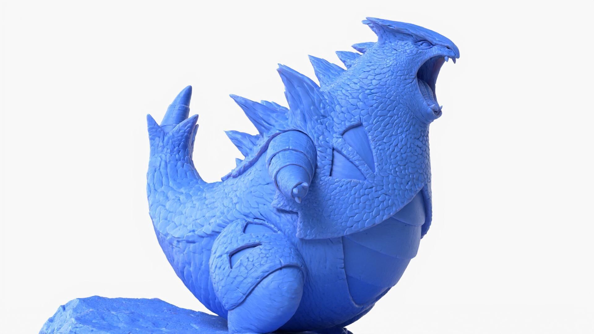 Tyranitar Pokemon Fanart 3D print model_6