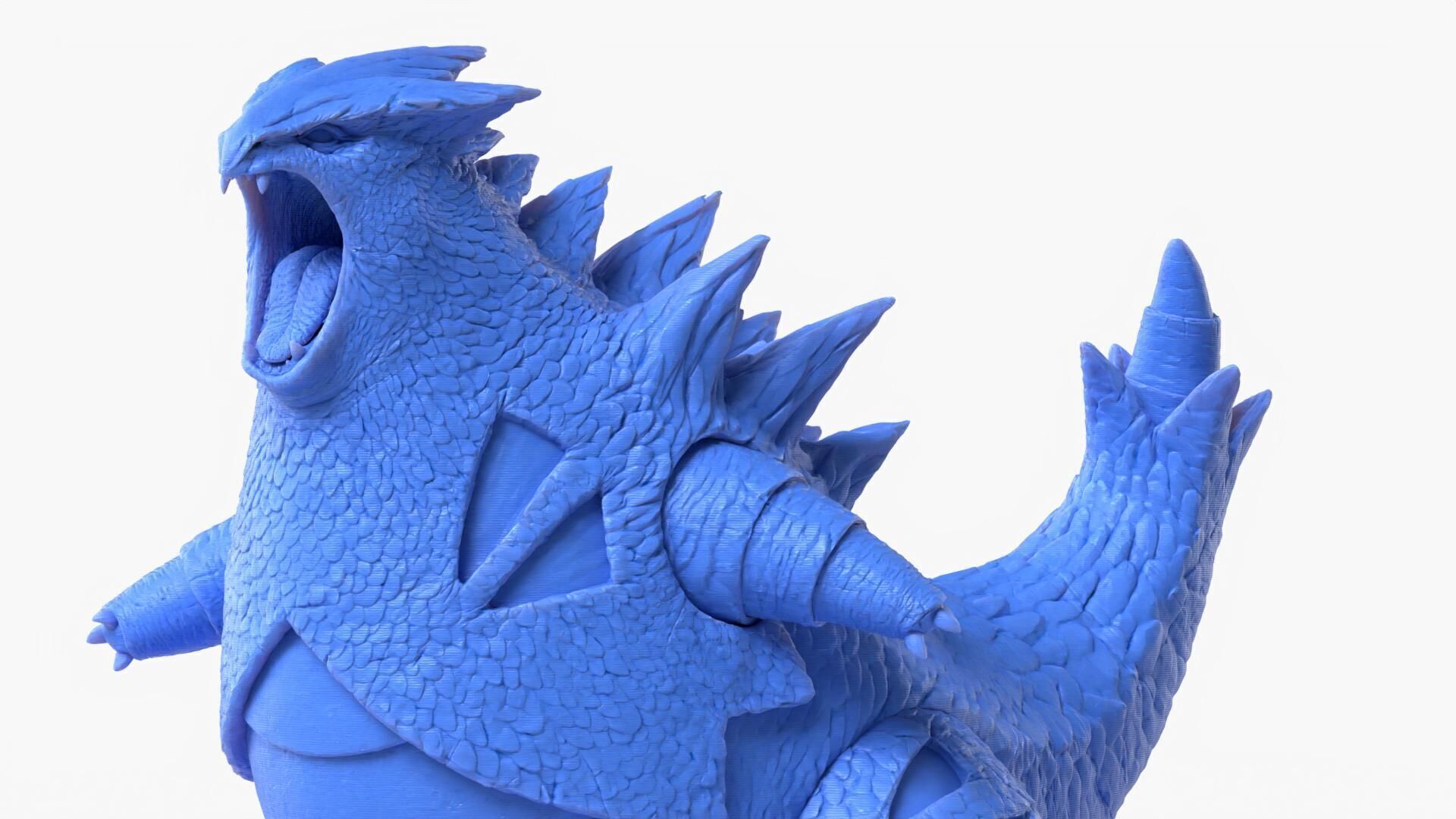 Tyranitar Pokemon Fanart 3D print model_1