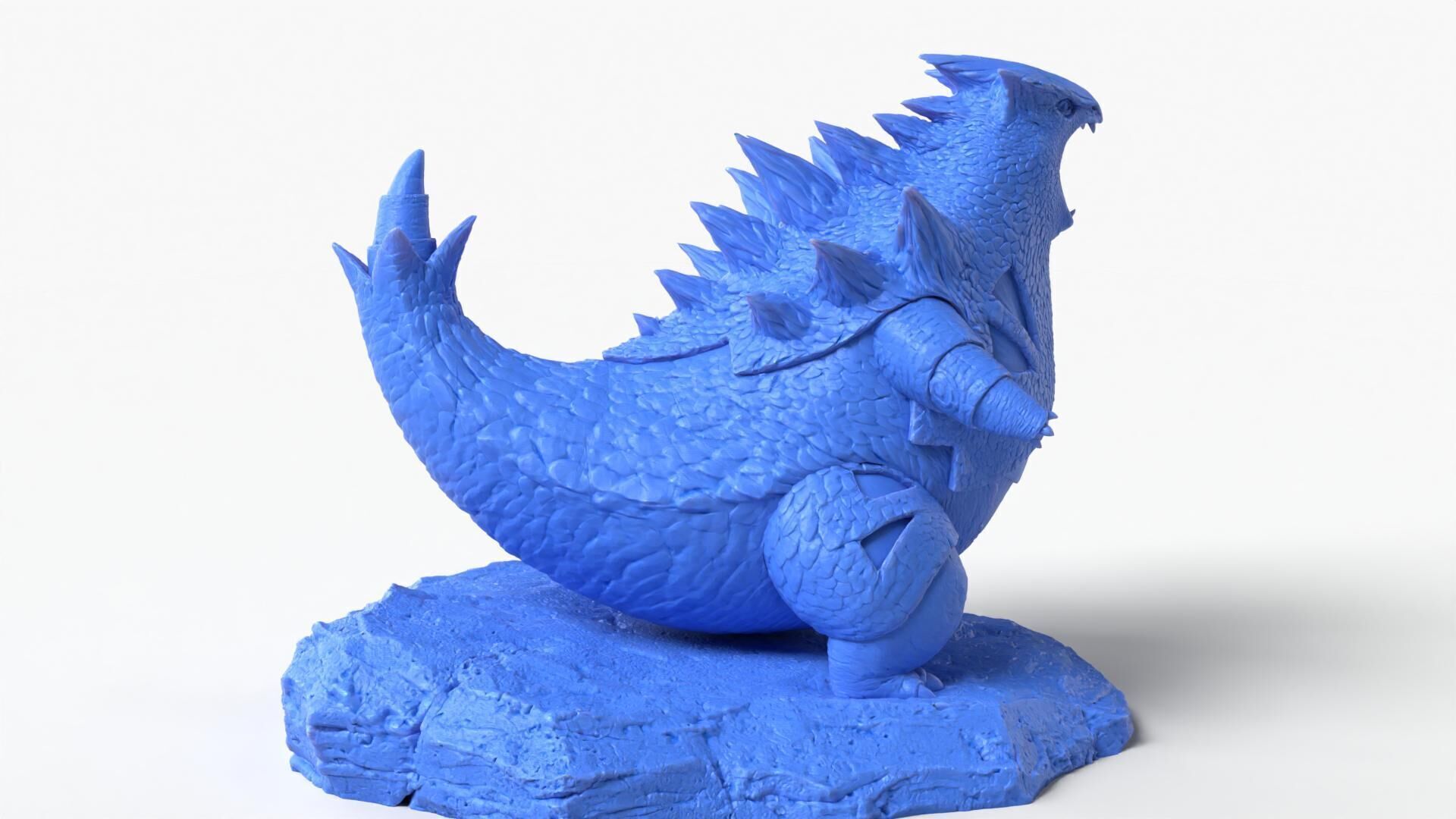 Tyranitar Pokemon Fanart 3D print model_3