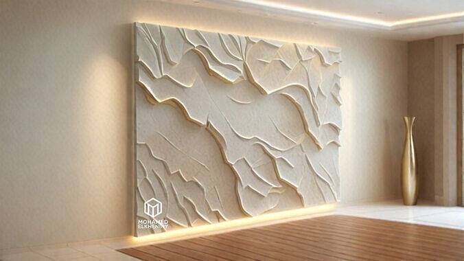 3D Wall Panels STL for CNC and 3D Printing 3D Model Collection_7