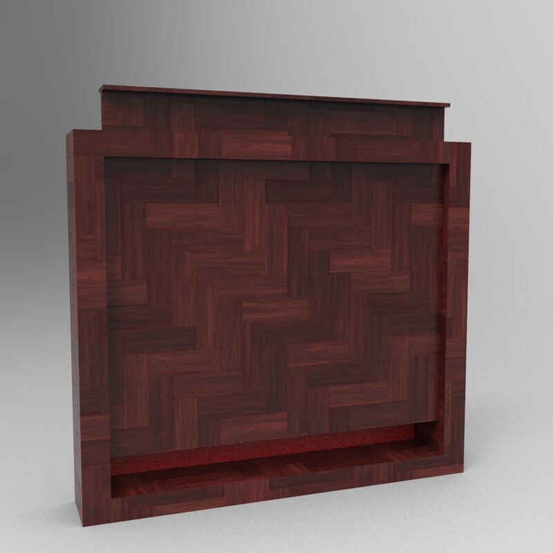 Hippo Behind the Wood - Hippo Box Gift 3D Printer 3D print model_2