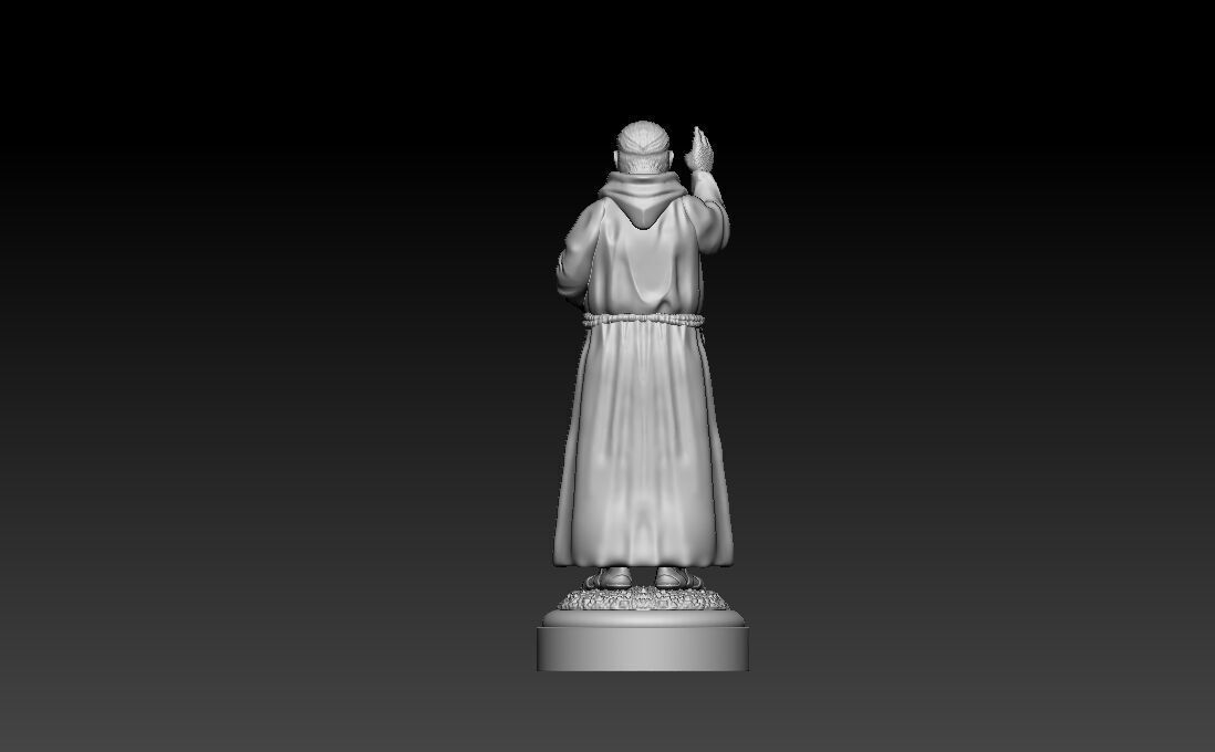 Padre Pio de Pietercina 3D print model_5