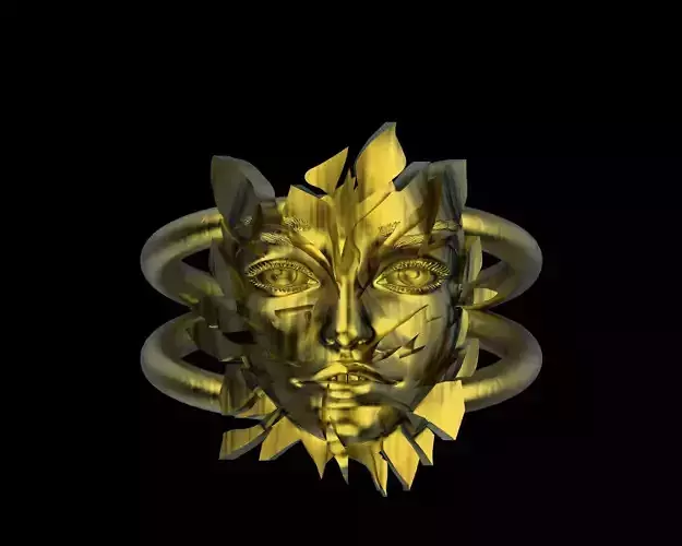 your reflection in the fragments 0187