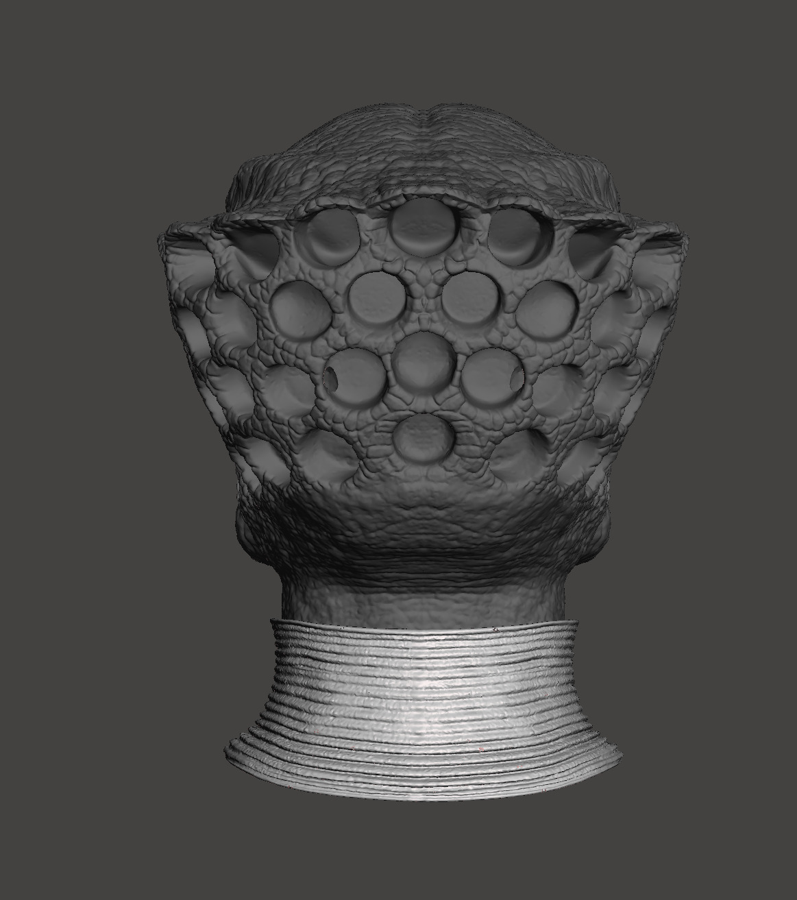 Predator 1987 Jungle Hunter Neckring 3D print model_17