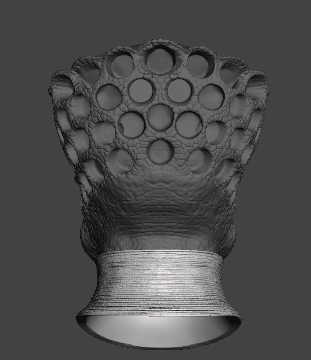 Predator 1987 Jungle Hunter Neckring 3D print model_16