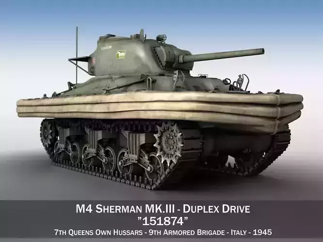 M4 Sherman MK III - Duplex Drive 