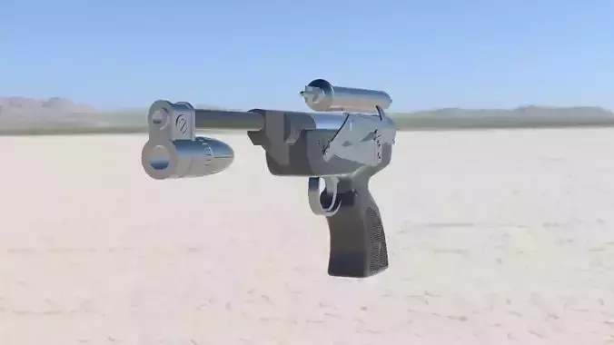 DL-18 Blaster Model for 3D Printing
