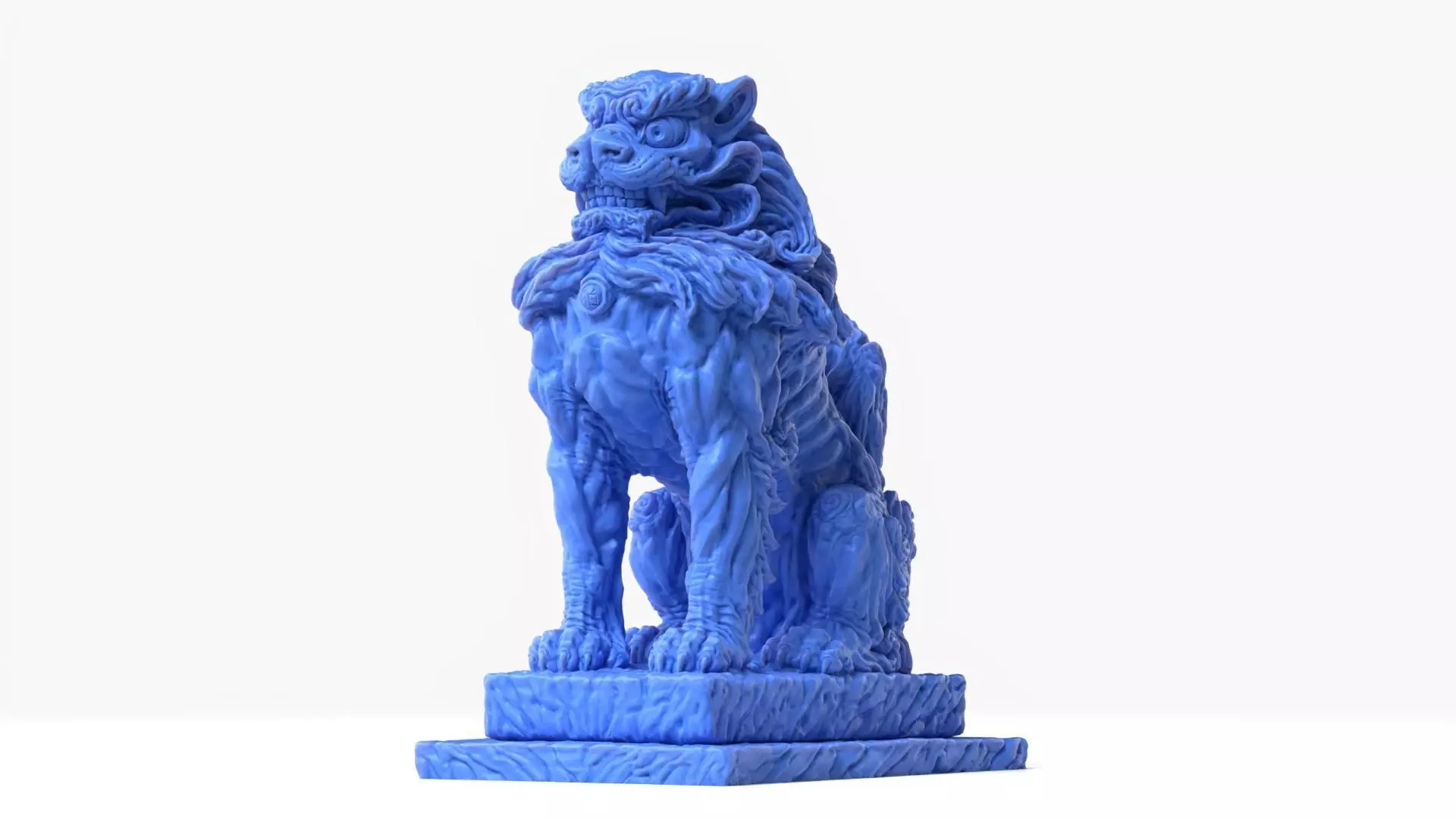 Komainu Japanese Guardian 3D print model