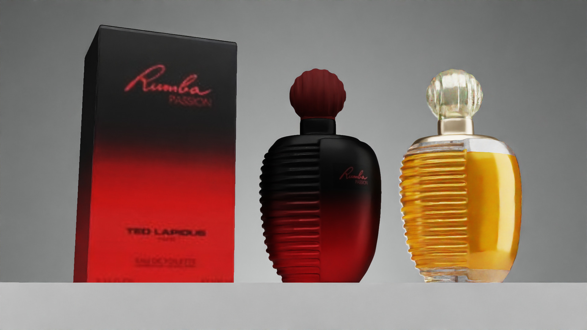 Rumba Passion Perfume Bottle Realistic for Product Visualization 3D model_9