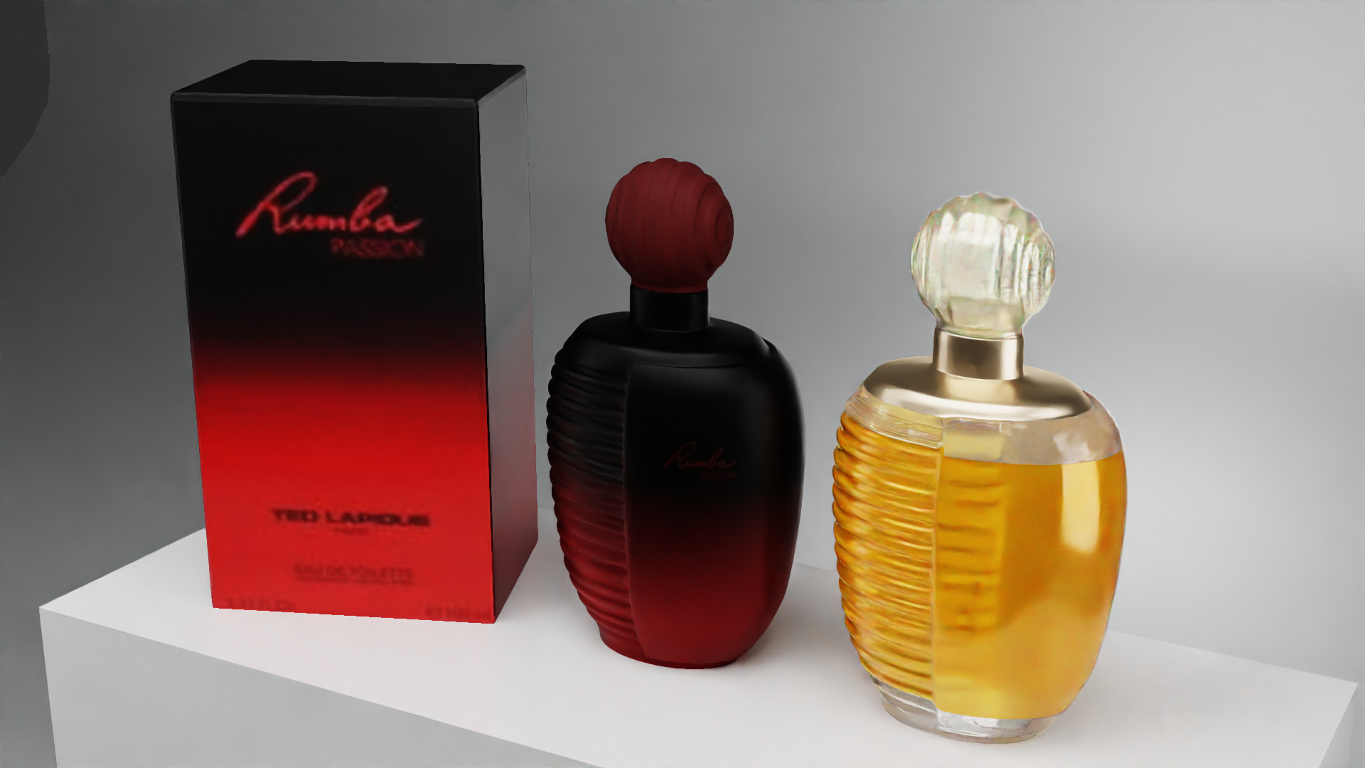Rumba Passion Perfume Bottle Realistic for Product Visualization 3D model_11