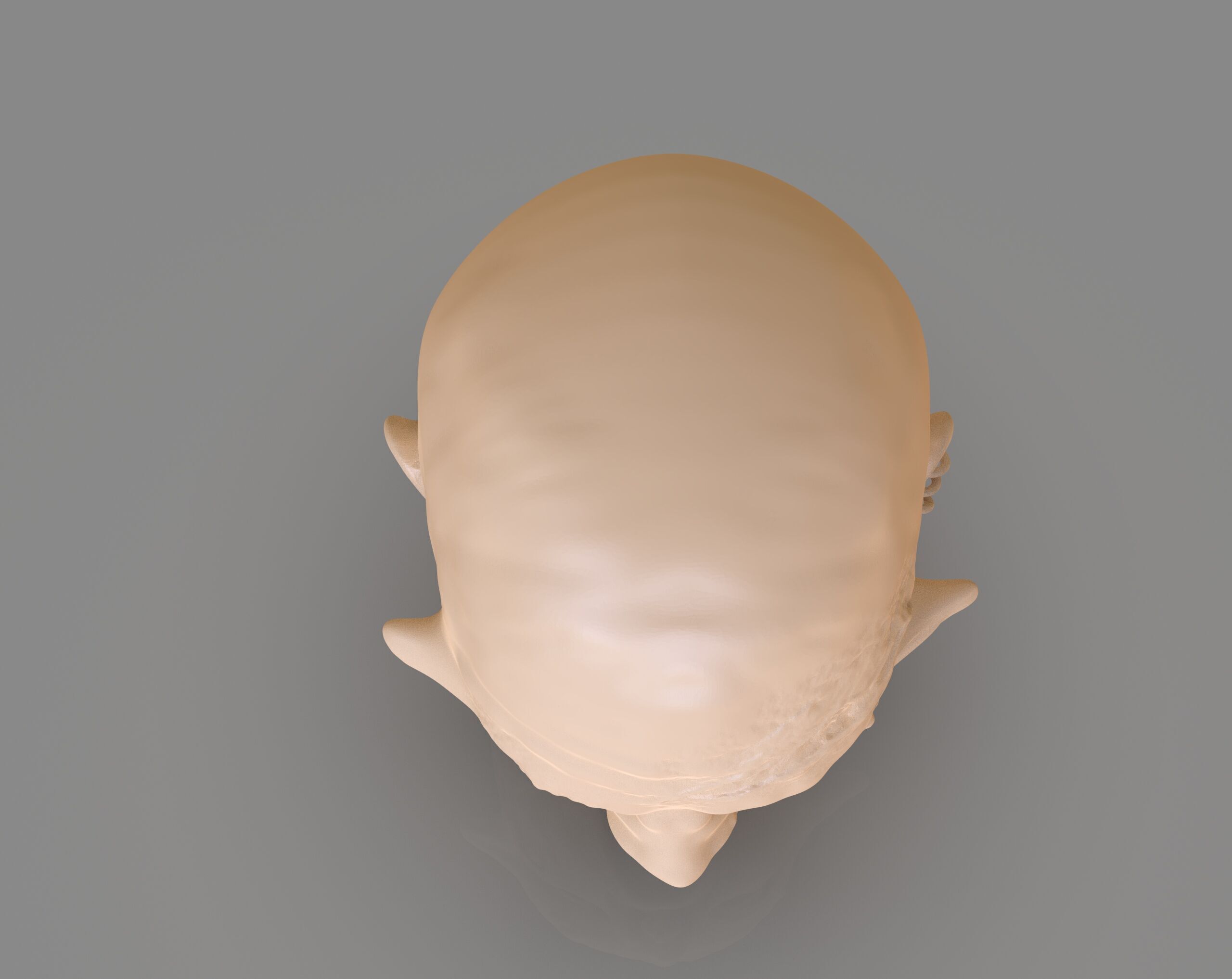 Prisioner Tortured Head 3D print model_7