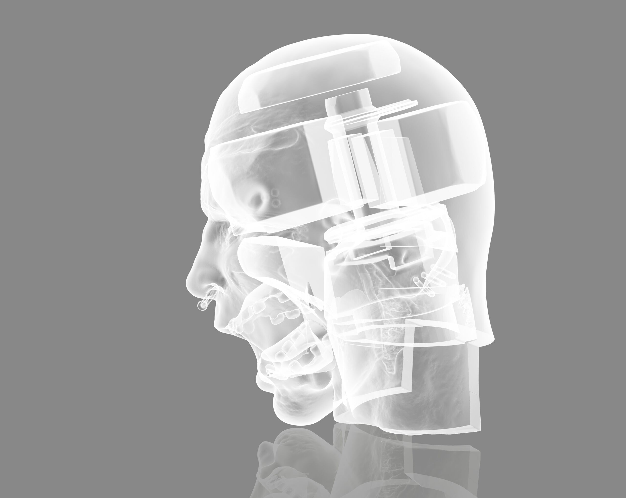 Prisioner Tortured Head 3D print model_10