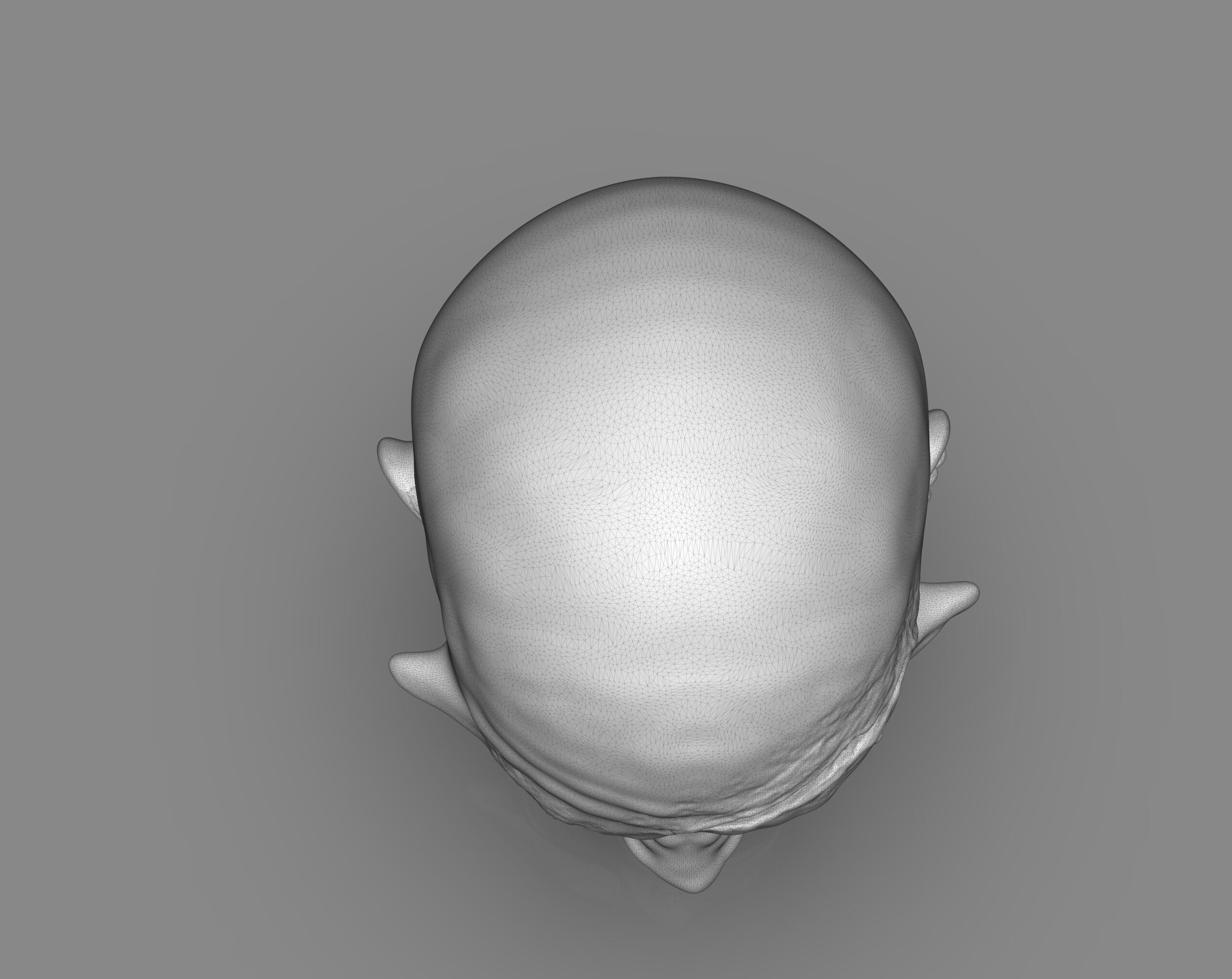 Prisioner Tortured Head 3D print model_21